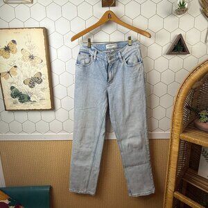 Abercrombie & Fitch Light Curve Love 90’s Straight Low-Rise Jeans - Size - 26